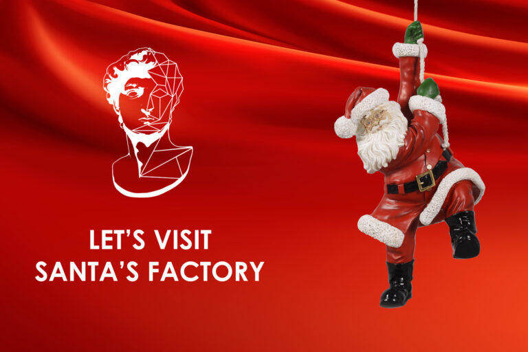 Where does Santa do his Xmas shopping?