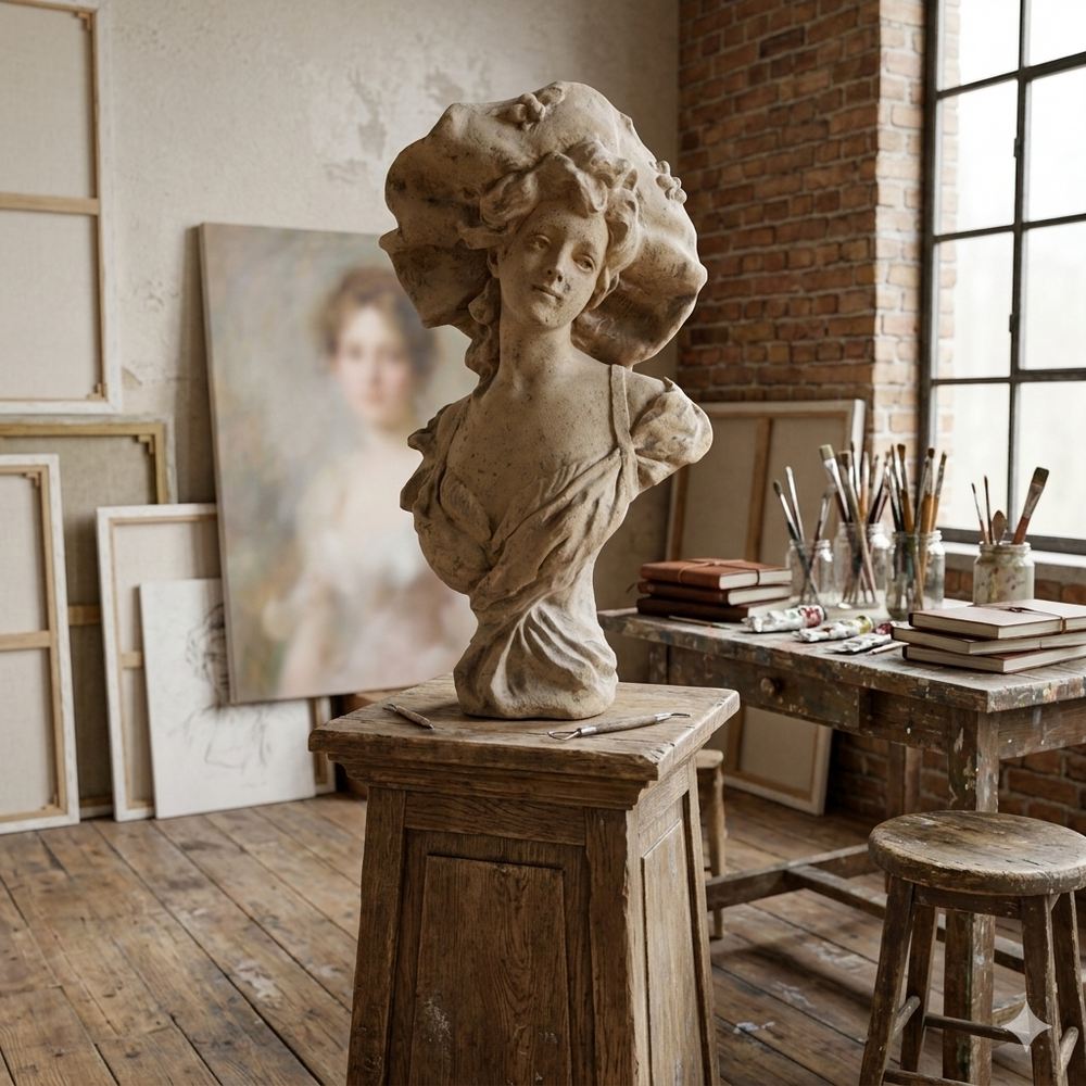 Human Figure Statues and Busts