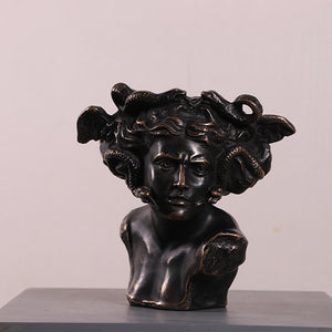 Medusa Head Decorative Statue