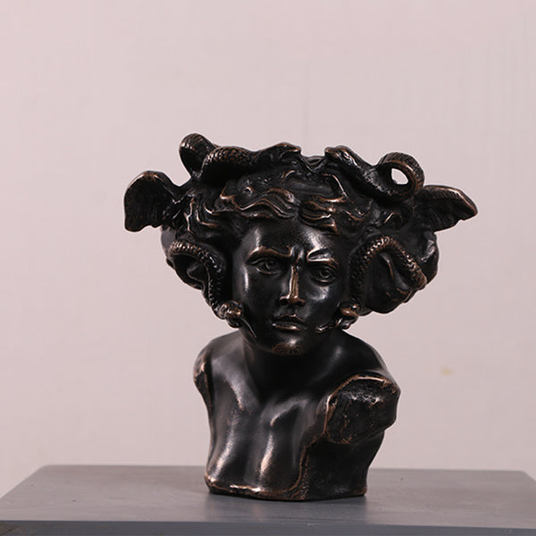 Medusa Head Decorative Statue