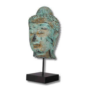 Angkor Wat Buddha Head on Base