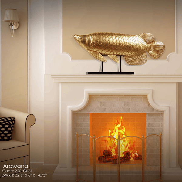 Arowana Animal Sculpture