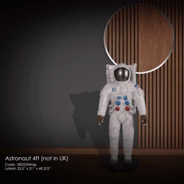 Astronaut 4 ft Decorative Sculpture