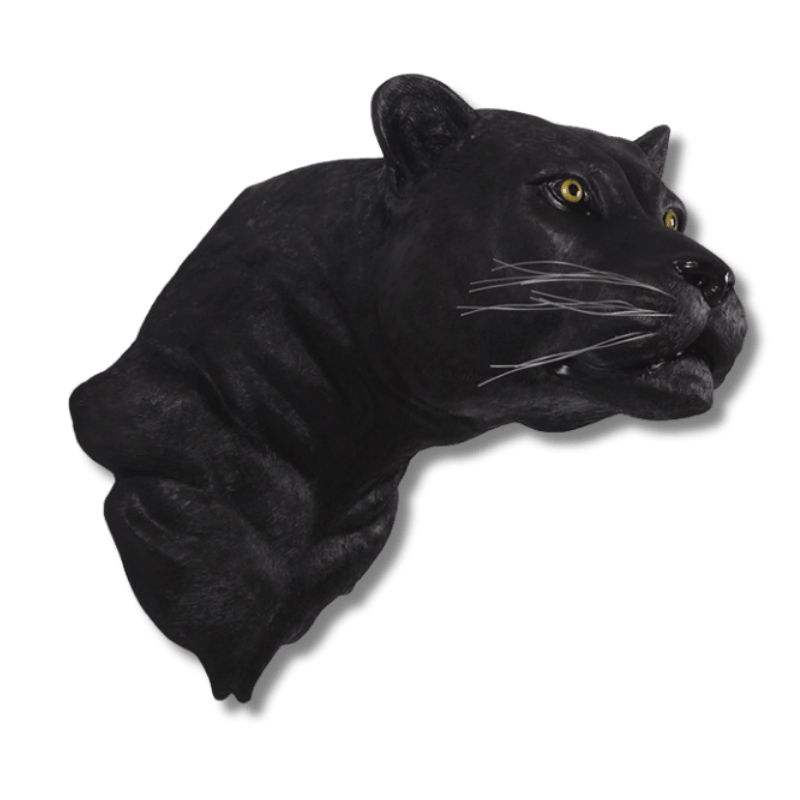 Black Panther Head Wall Decor