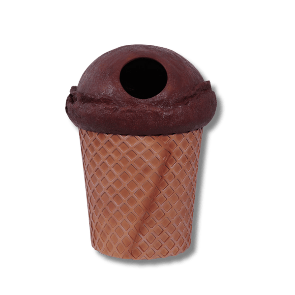 Ice Cream Cone Trash Can