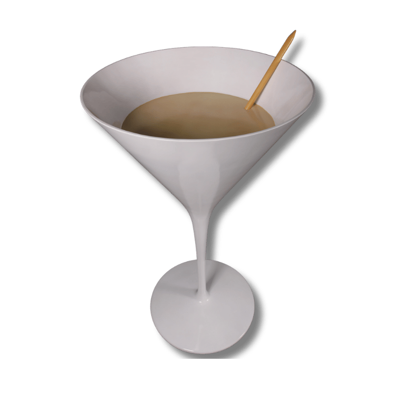 Cocktail Glass 5 ft Themed Display