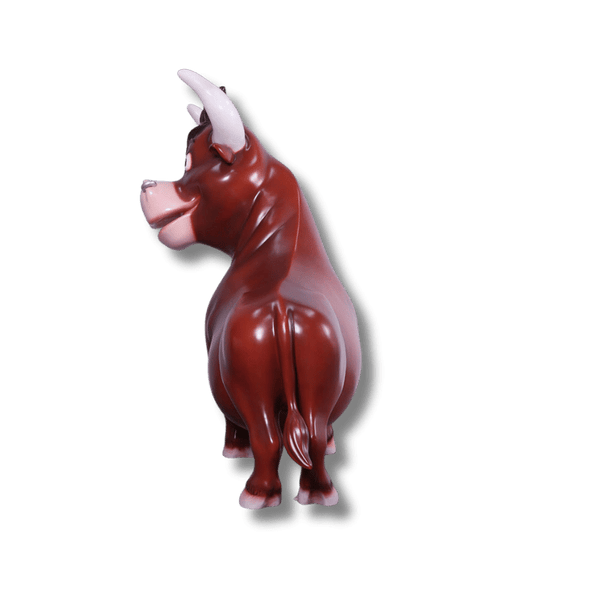 Comic Bull Animal Sculpture