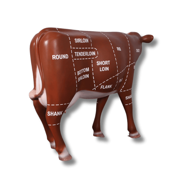 Cow 45 in H Animal Sculpture