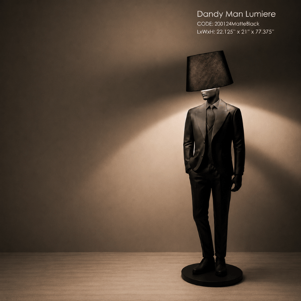 Dandy Man Lumiere Decorative Statue