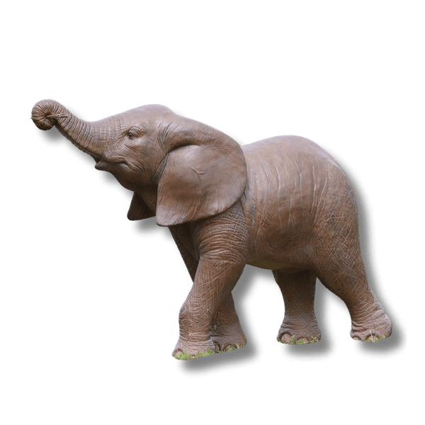 Elephant Calf Animal Sculpture