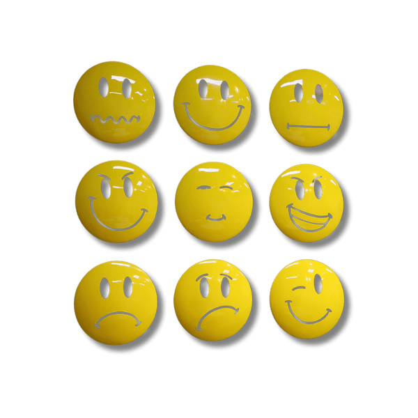 Emoji Faces Wall Decor