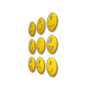 Emoji Faces Wall Decor