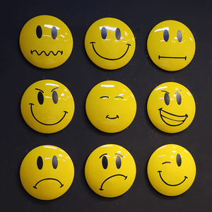 Emoji Faces Wall Decor