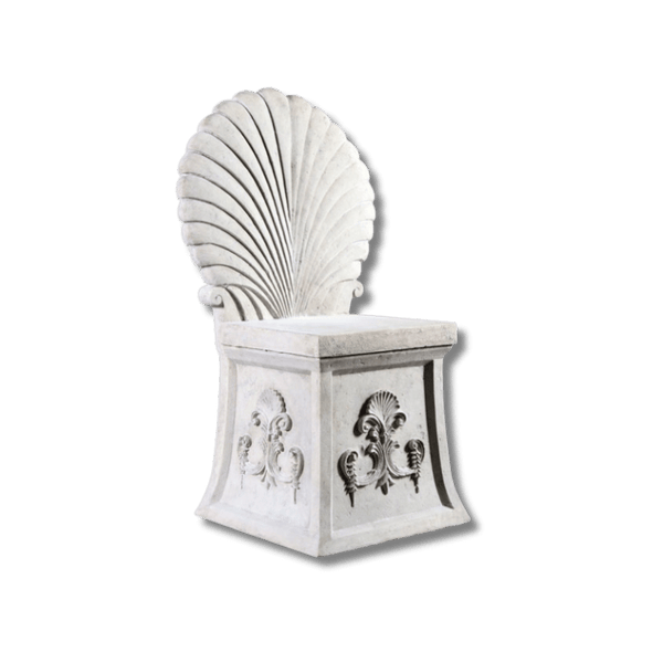 Emperor Shell Throne Stool