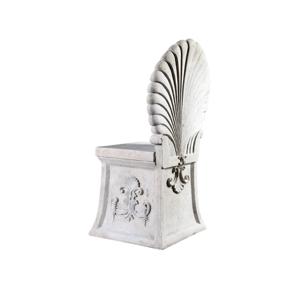 Emperor Shell Throne Stool