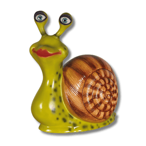 Female Snail Animal Sculpture