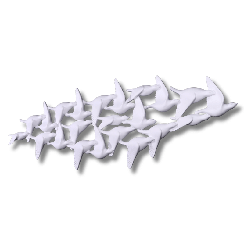 Flock of Birds Wall Art
