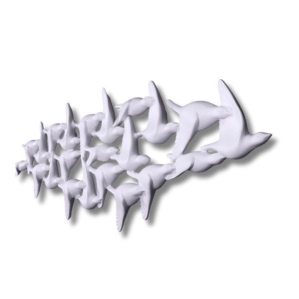 Flock of Birds Wall Art