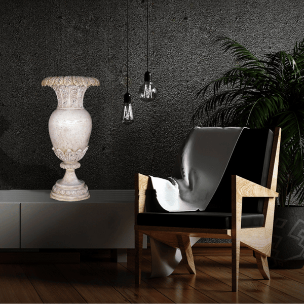 Floral Oviform Vase