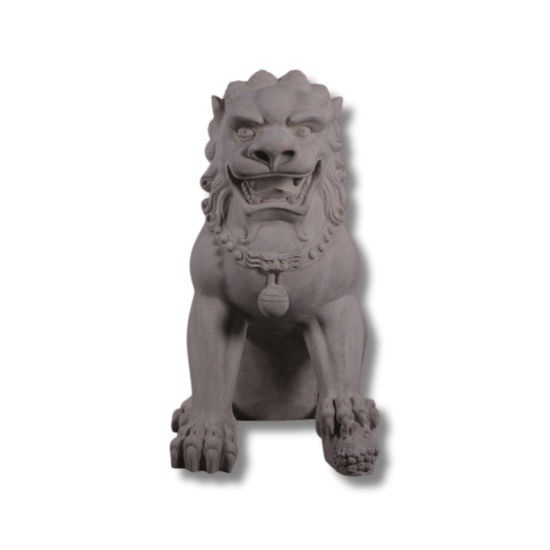Female Foo Dog Statue