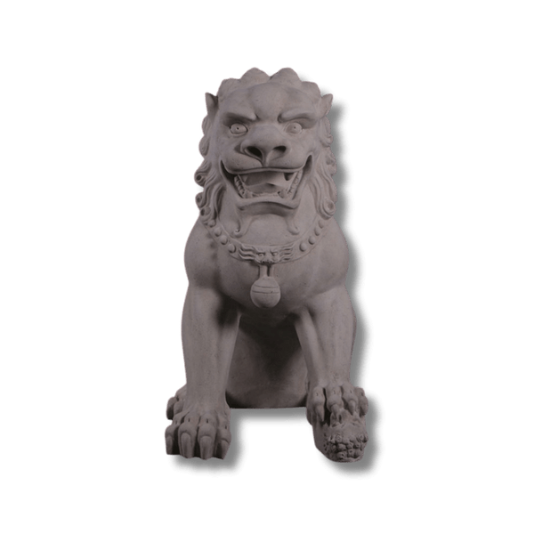 Female Foo Dog Statue