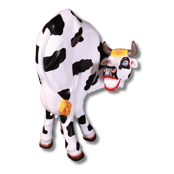 Funny Cow Animal Sculpture