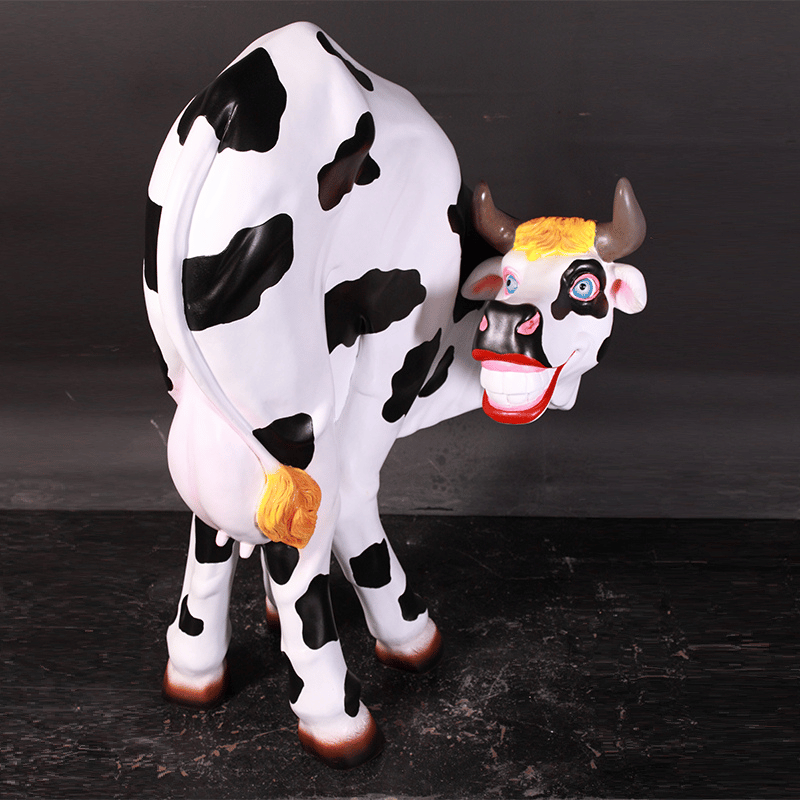 Funny Cow Animal Sculpture