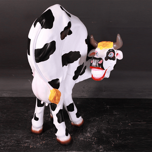 Funny Cow Animal Sculpture