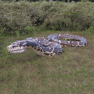 Giant 15M long Carpet Python Animal Sculpture