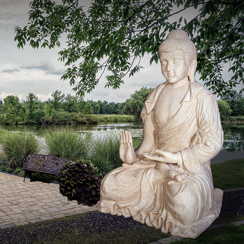 Giant Buddha Decorative Statue
