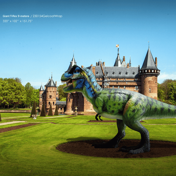 Giant T-Rex 9 meters Dinosaur Sculpture