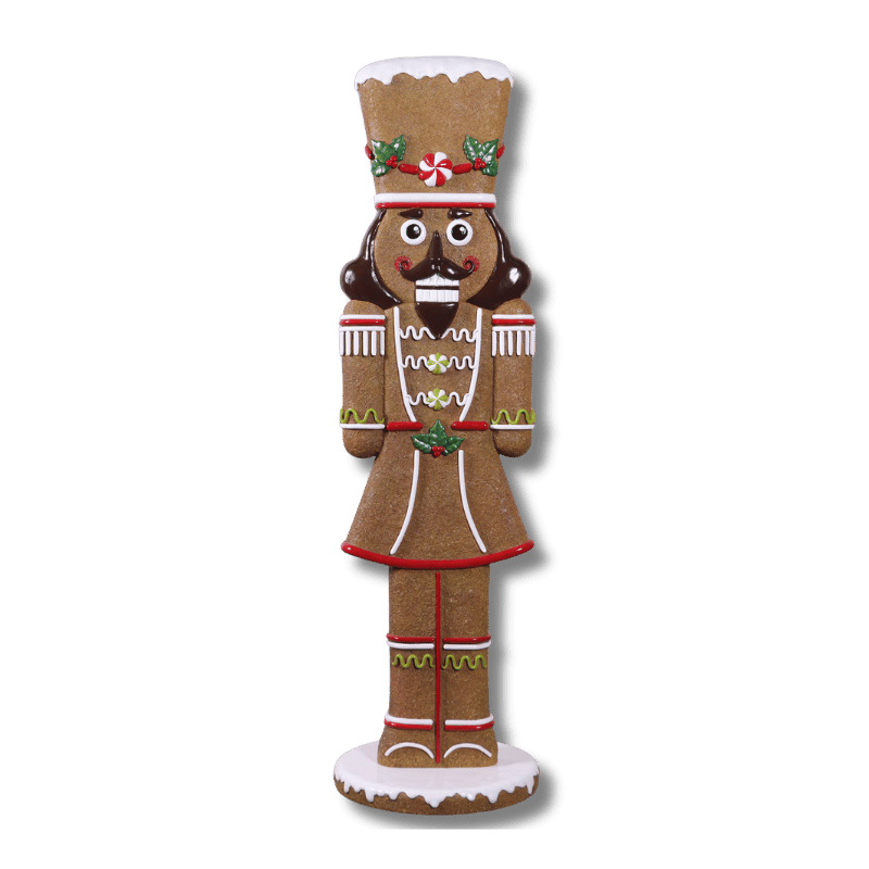 Gingerbread Nutcracker Seasonal Display