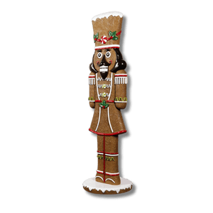 Gingerbread Nutcracker Seasonal Display