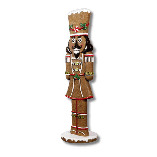Gingerbread Nutcracker Seasonal Display