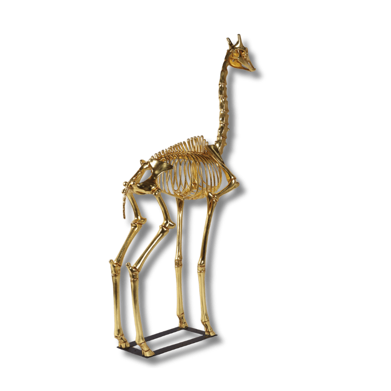 Giraffe Skeleton 8ft Animal Sculpture