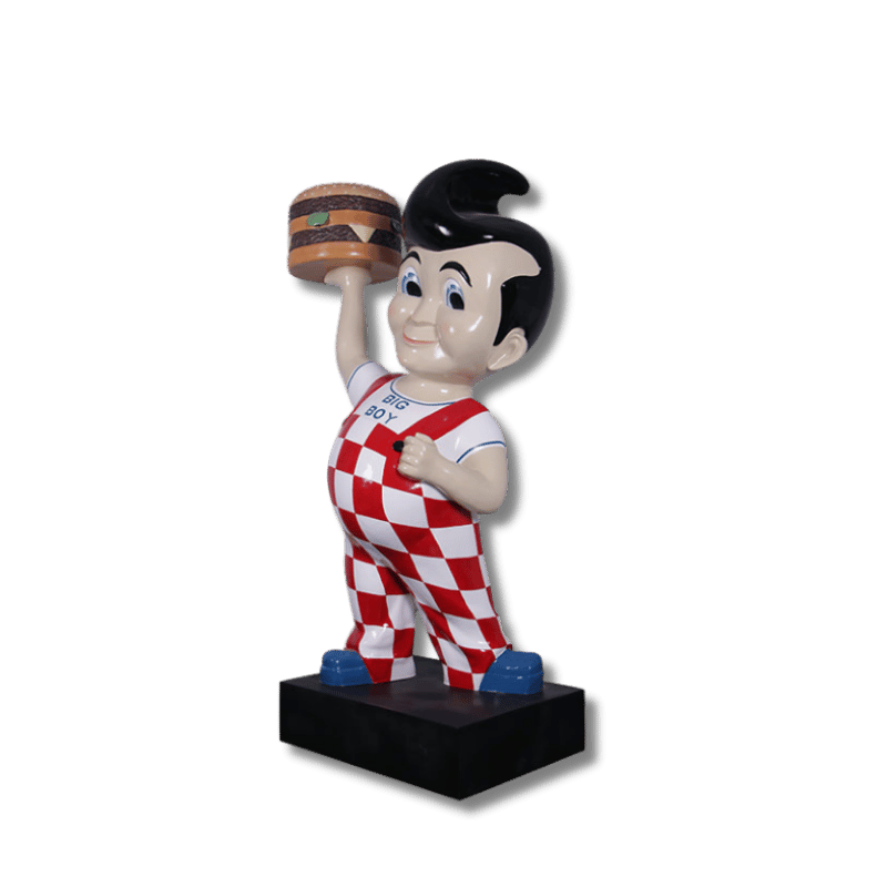 Hamburger Boy 7.5 ft Themed Display