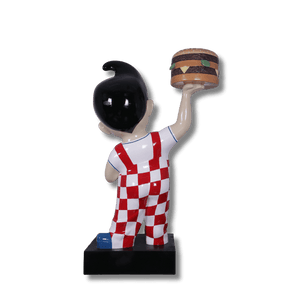 Hamburger Boy 7.5 ft Themed Display