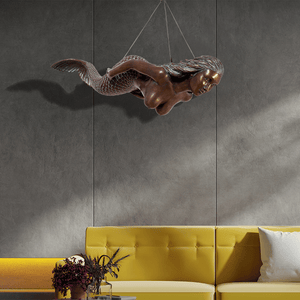 Hanging Mermaid Wall Decor