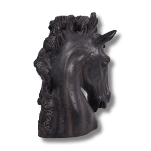 Horse Head Animal Bust Sculpture