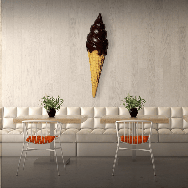Hanging Ice Cream Twist 3 ft Wall Decor