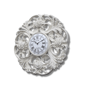 Interlacing Rose Wall Clock