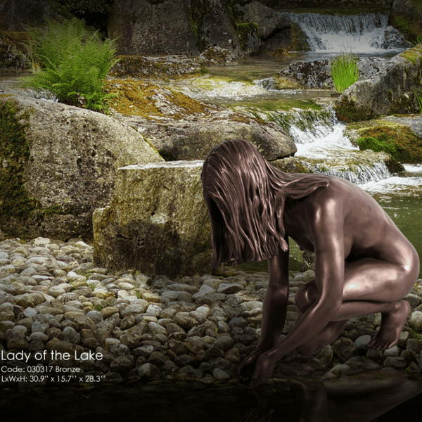 Lady of the Lake Decorative Statue