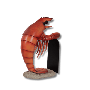Lobster with Menu Board 3 ft Display