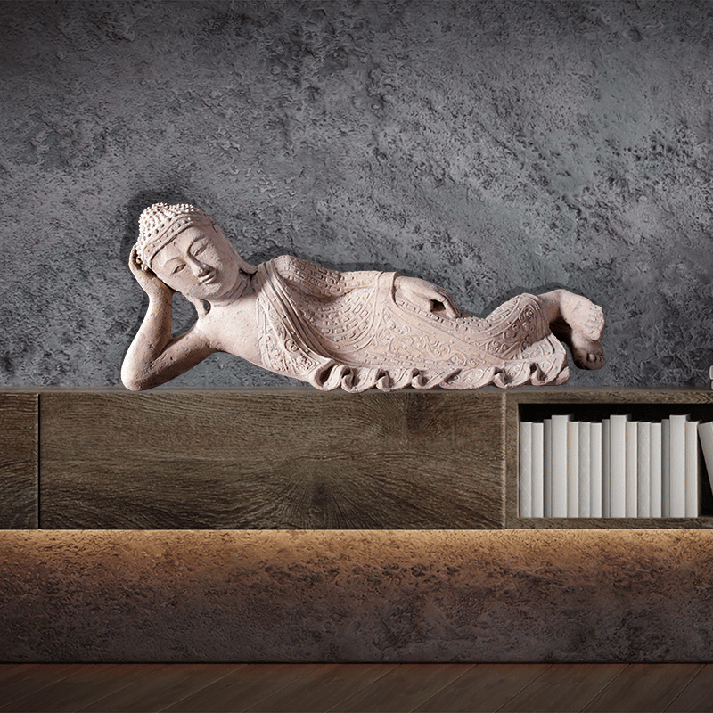 Lying Buddha Decorative Statue
