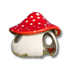 Magical Mushroom Playhouse Display