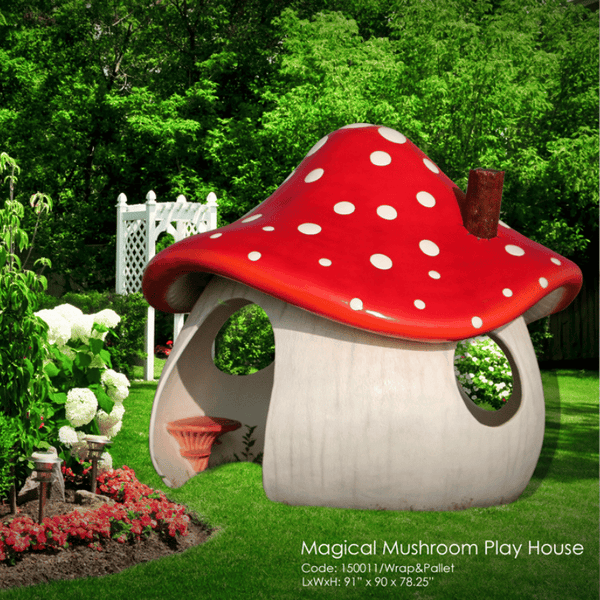 Magical Mushroom Playhouse Display