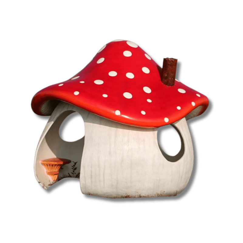Magical Mushroom Playhouse Display