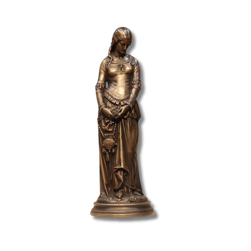 Medieval Lady Decorative Statue