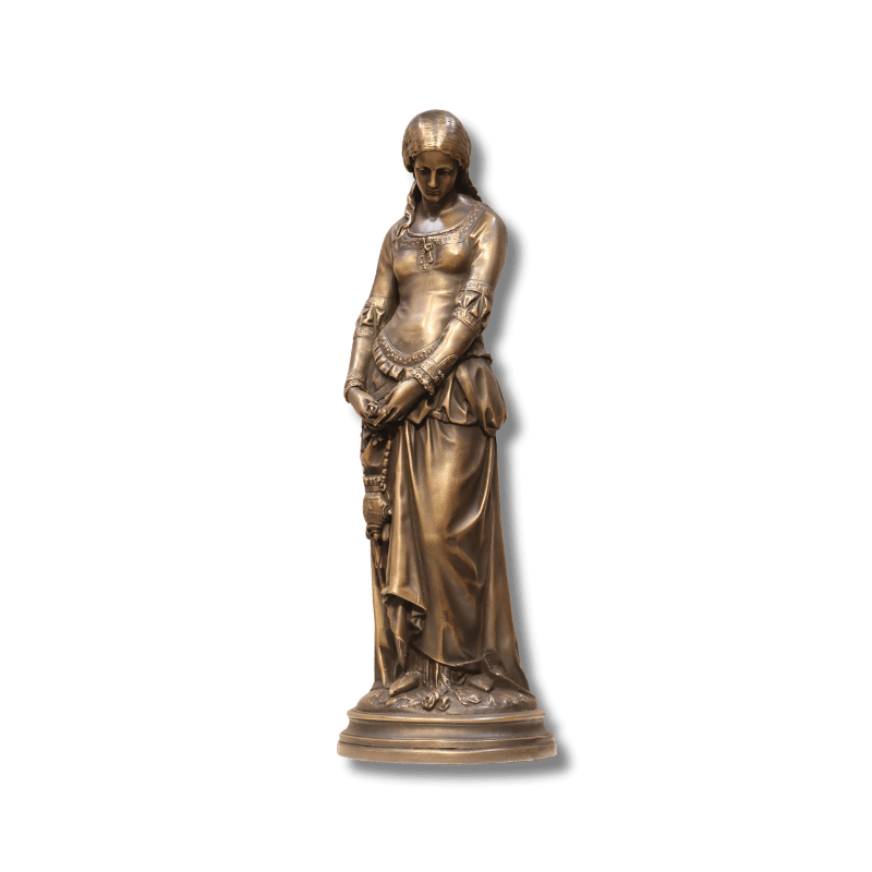 Medieval Lady Decorative Statue