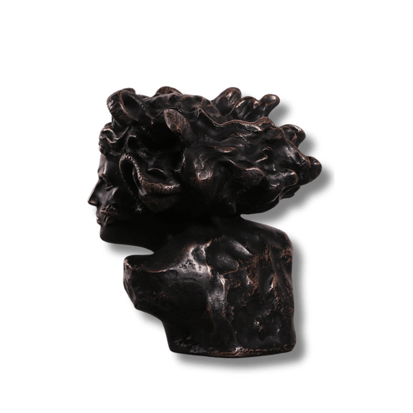 Medusa Head Decorative Statue